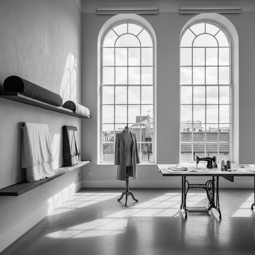 Atelier interior workspace