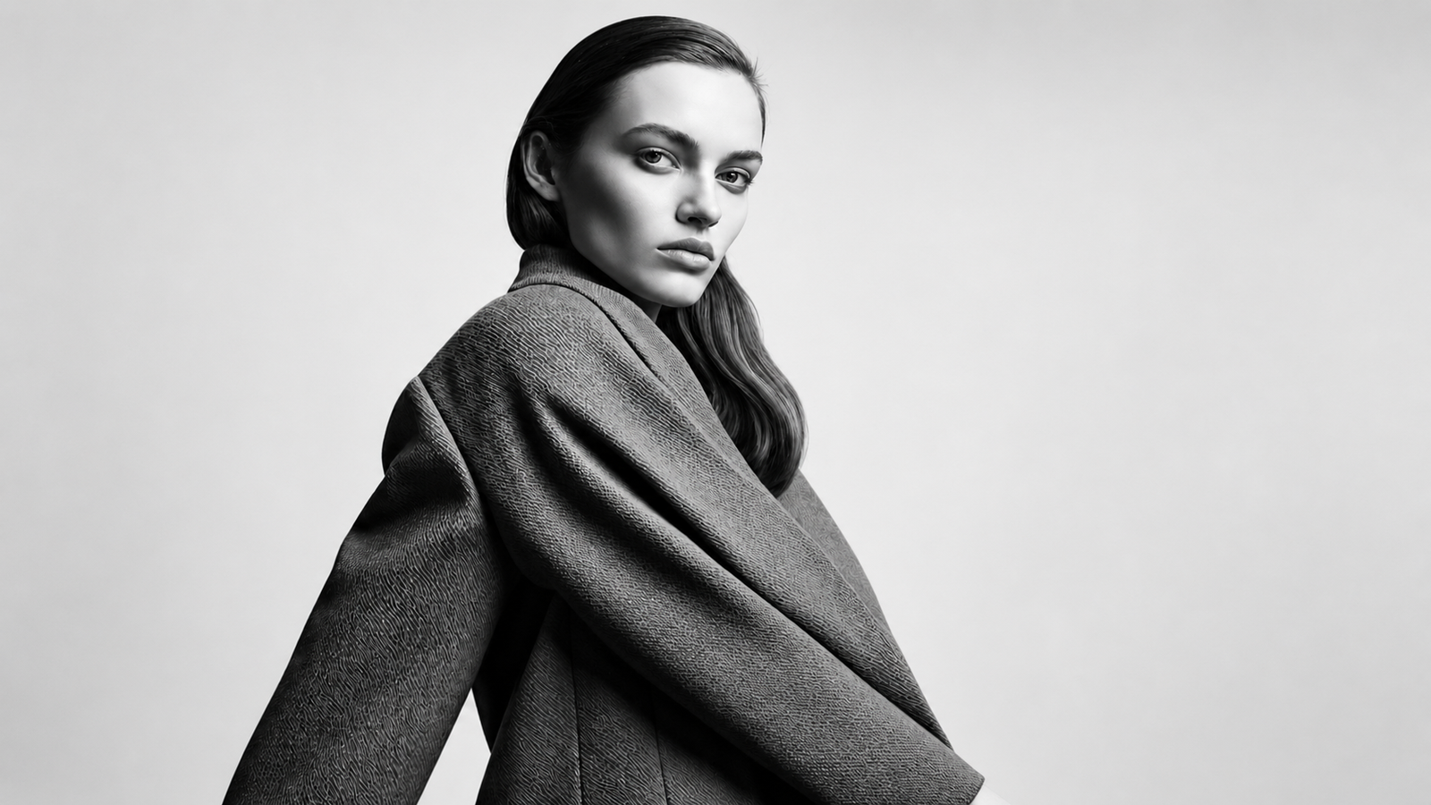 Minimalist luxury portrait